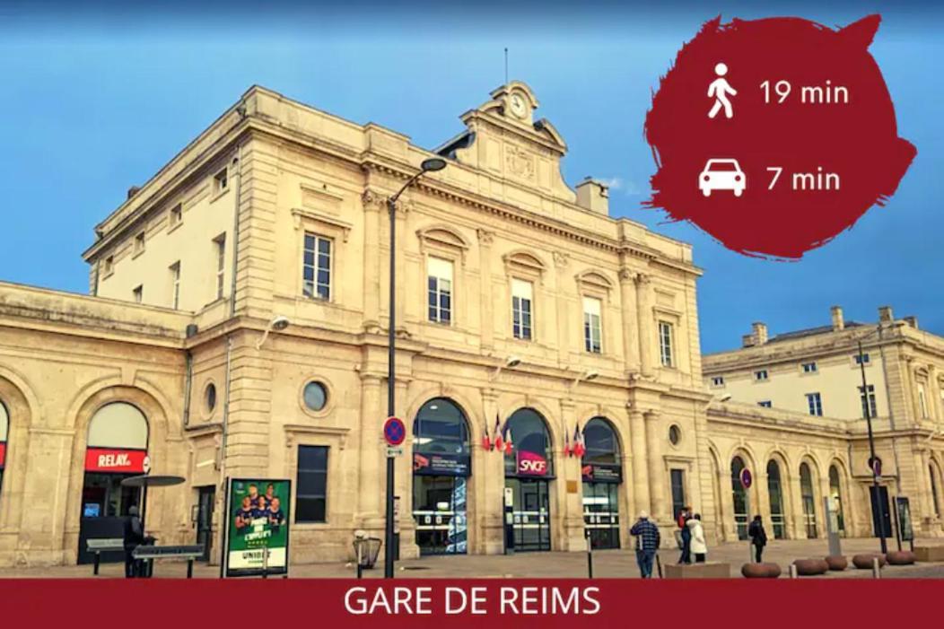 Cocon Luxe - Sauna&Balnéo au cœur de Reims Esterno foto